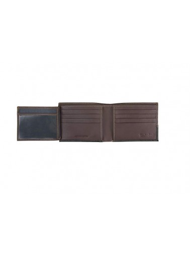 Timberland Men's Hunter Color-Block Wallet - Black/ Black